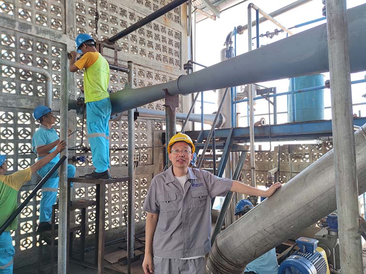 Indonesia Tangerang KPN Group 100-ton Palm Oil Refining Project