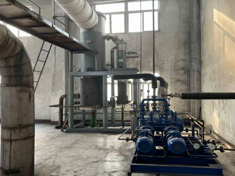 Hebei 280TD Corn Oil 5-Degree Water Vacuum System Debugging Completed