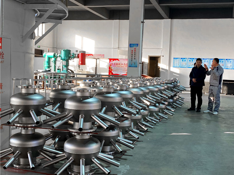 Jet Aerator Finished Products Area